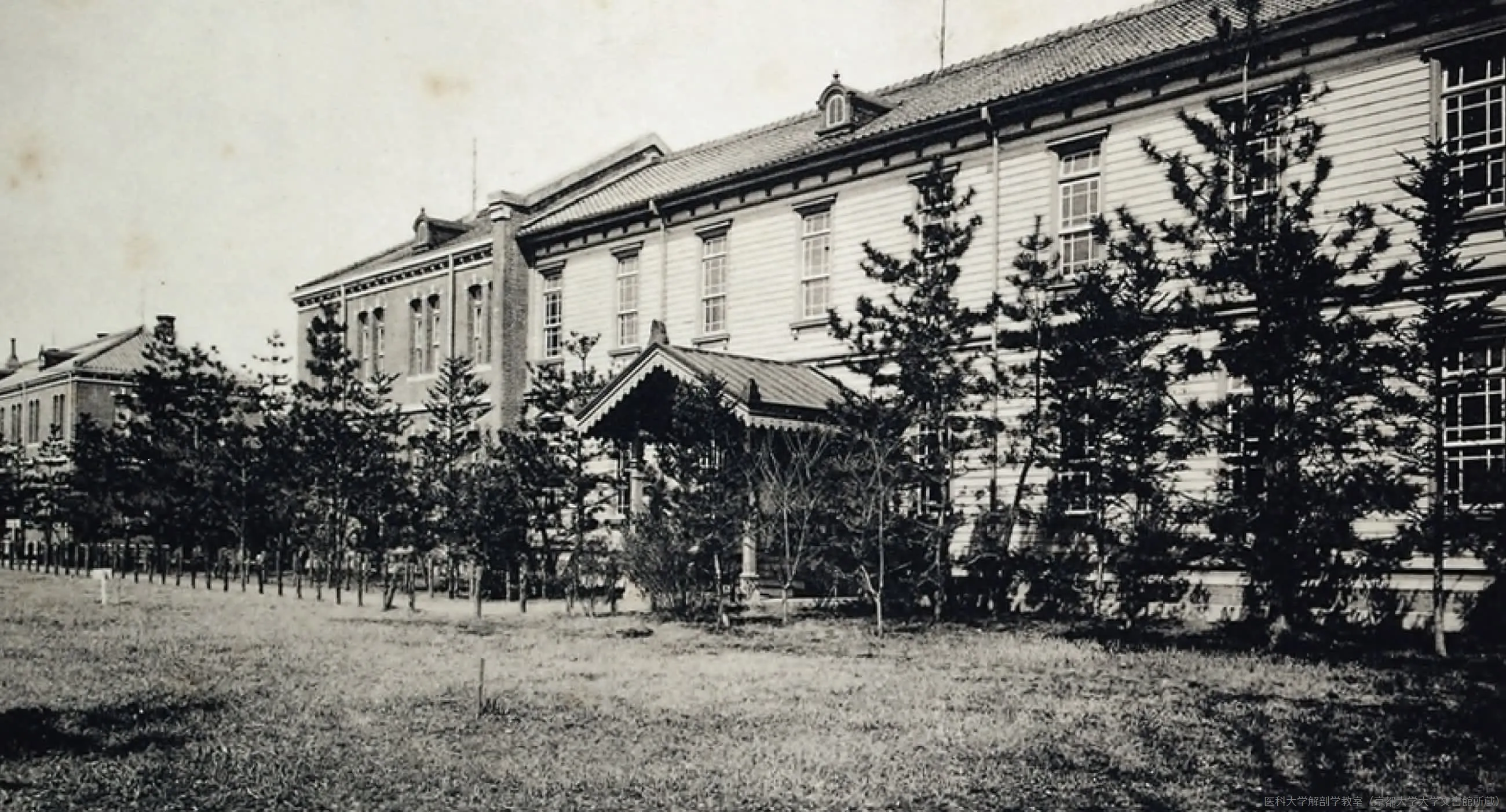 医科大学解解剖学教室（京都大学大学文書館所蔵）